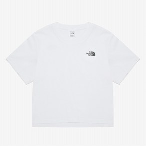 노스페이스 THE NORTH FACE 여성 코튼 베이직 반팔 라운드티 NT7UQ45B WHT 222315