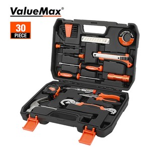 VALUEMAX 8pc/30pc/150pc 가정수리공구세트 집게 렌치 드라이버, 1개