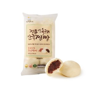 [밀바람푸드] 이옥래 전통 안흥찐빵 오리지널 맛, 30개, 50g