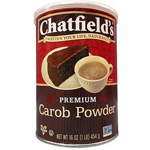 Chatfields All Natual Pemium Caob Powde 16 Ounce (3) Chatfields 천연 프리미엄 캐롭 파우더 16온스(3), 453g, 1개