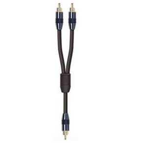 [디옵텍] 디옵텍 서브우퍼 1RCA to 2RCA 케이블 3M 7∮[3RP-M70030-A], 1개