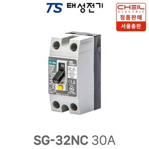 제일전기 산업용 누전차단기 SG-32NC 30A, 1개