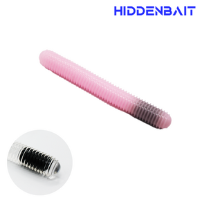 히든베이트 칼리케 싱커 내장형 소프트베이트 배스루어 배스웜, H008 LIGHT PINK, 6개, 12g