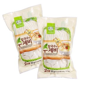 송학식품 칼국수랑 수제비 315g 6개