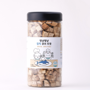 멍냥멍냥 반려동물 동결건조 간식, 1개, 120g, 참치