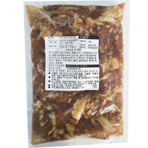 늘솜 양념돼지갈매기살 1kg, 1개