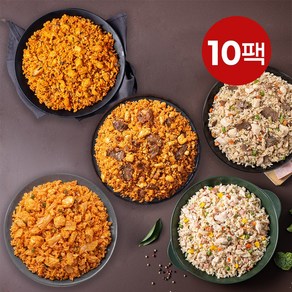 (혼합)흑닭 닭가슴살 볶음밥 300g 5종(햄야채 닭갈비 차돌깍두기 김치삼겹 소불고기), 10개