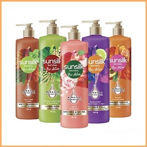 썬실크(Sunsilk) 내츄럴 바이오 액티브 샴푸 & 컨디셔너 380ML / 330ML, #03-1.컨디셔너(데미지 리페어) 330ML, 1개