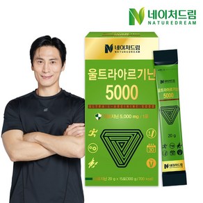 [정식판매처] 네이처드림 울트라 L아르기닌 5000 20g x 15포, 300g, 6개