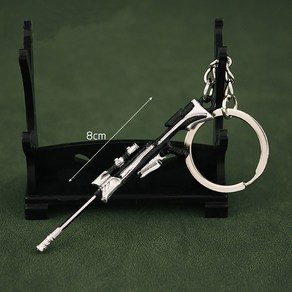 발로란트 카람빗 칼 Valoant Melee Reave Kaambit 게임 M4 사무라이 단검 금속 키링 펜던트 남성 선물, 12.L no stand 8cm, 1개