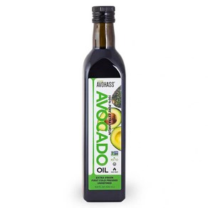 Avohass Mexico 엑스트라 버진 아보카도 오일 499.8ml (16.8온스) 병, Avocado, 500ml, 1개