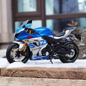 스즈키 GSX R1000 1:12 다이캐스트 오토바이 피규어 스쿠터 모형