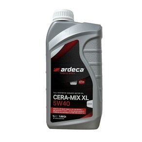 아르데카 adeca CERA MIX XL 5W40 가솔린 디젤(DPF) 세라믹 합성엔진오일, 1개, 1L