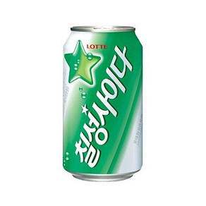 롯데칠성음료 칠성사이다, 355ml, 20개
