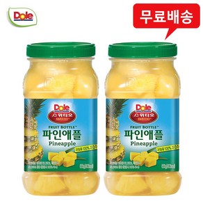 Dole 돌 후룻바틀 파인애플 666gx2개/무배, 2입, 666g