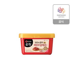 청정원 F)청정원 덜매운 고추장 1kg, 1개