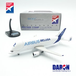 1:400 비행기모형 에어버스 벨루가 Aibus A300-600ST Supe Tanspote Beluga PS5822-1 Daon 스카이월드, 1개