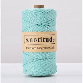 코드 300g KNOTITUDE 원사 뜨게 마크라메 폴리에스터 4mm, 13, 1개