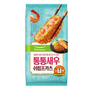 풀무원 통통새우 쉬림프카츠 (330g) 캠핑필수템 홈파티음식 풍미업 소문난 쏘울푸드 간편식 모에모에큥, 330g, 1개