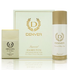 DENVER Impeial Gift Set - Deodoant (165ML) + Pefume (60ML)  Long Lasting Pefume Scent Deo