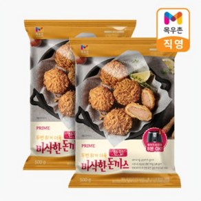 목우촌 프라임 한입 돈까스 500gX2개, 2개, 500g