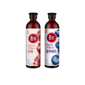 청정원 청정원홍초 석류900ml x1개 + 블루베리 900ml, 1개, 900ml