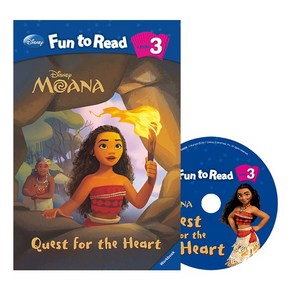 Disney Fun To Read set 3-22 Quest for the Heart (Moana) (Book+WB+Audio CD)