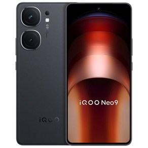 정품 Vivo Iqoo Neo 9 Po 휴대폰 120W 충전 5160mAh 배터리 치수 9300 OTA 업데이트 50.0MP 카메라 6, 16GB, 01 black