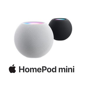 Apple 홈팟 미니 블루투스 스피커, White, MHY53CH/A