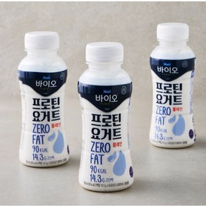 골든싸이]매일_바이오 프로틴 요거트 플레인 260ml 3개 소비6일