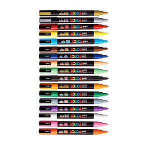 미쓰비시 uni POSCA(유니포스카) 3M 마카펜, 블루