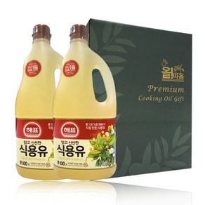 올따옴 해표 식용유 선물세트 (1.5L 2입)