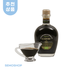 Due Vittoie 두에비토리에 유기농 모데나 발사믹 식초(캠포리)250ml, 1개, 250ml