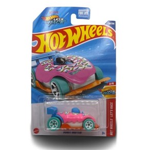 Hot Wheels Donut Difte Let's Race 시리즈 2/5 1:64 스케일 다이캐스트 자동차, Hot Wheels Donut Difte, Let'