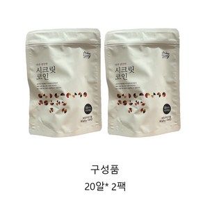 [빅마마] 이혜정의 시크릿코인 4g(20알X2팩), 80g, 2개