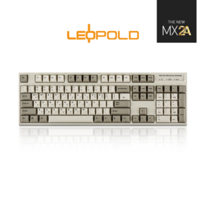 NEW 레오폴드 MX2A FC900RBT PD 화이트 투톤 [유/무선] 기계식 키보드, 청축, 한글자판