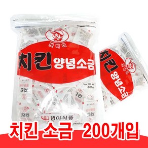 범아식품 치킨양념소금 200p, 4개, 600g