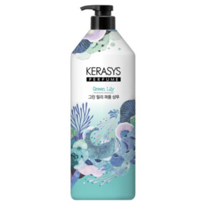 애경 케라시스 퍼퓸 그린 릴리 샴푸, 3개, 1L