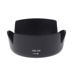 HB-69 Nikon D3200 D3300 D5200 D5300 DX18-55mm 용 HB-69 BAYONET MOUNT CAMARE LENS HOOD, 검은색, 1개, 한개옵션0