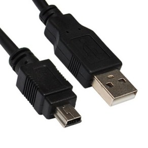 넥시 NX12 USB2.0 미니5핀 케이블 0.6m NX-USB2.0 AM-MINI5P TYPE