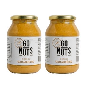 GO NUTS 고넛츠 유기농 땅콩버터 270g x2, 2개