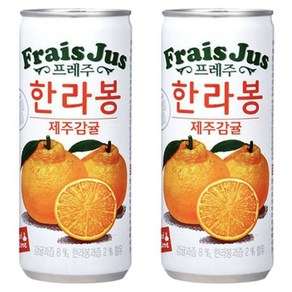 일화 프레주 한라봉 제주감귤 240ml x 60캔, 60개