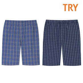 (365Buy) 트라이 TRY 남성 구김지패턴 5부파자마 잠옷반바지 남자하의