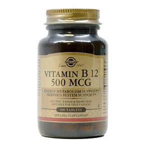 솔가 타블렛 비타민 B12 500mcg