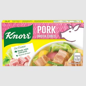 KNORR PORK BROTH CUBES 크노르 라면 국물베이스 돼지육수 큐브