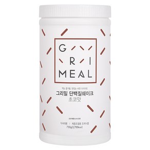 그리밀 단백질쉐이크 초코맛, 750g, 1개