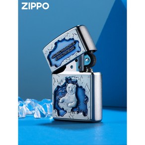 Climate Waning Bea edition Zippo Lighte 기후 변화 에디션 북극곰 정품 지포 라이터 ZAD-2026