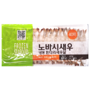 노바시새우 40미 300g, 4개