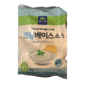 면사랑 크림베이스소스, 3개, 1kg