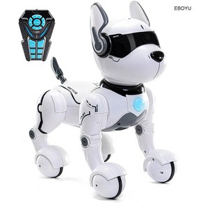 로봇강아지 JXD A001 스마트 말하는 RC 로봇 개 도보 댄스 대화 Robot dog, 1개